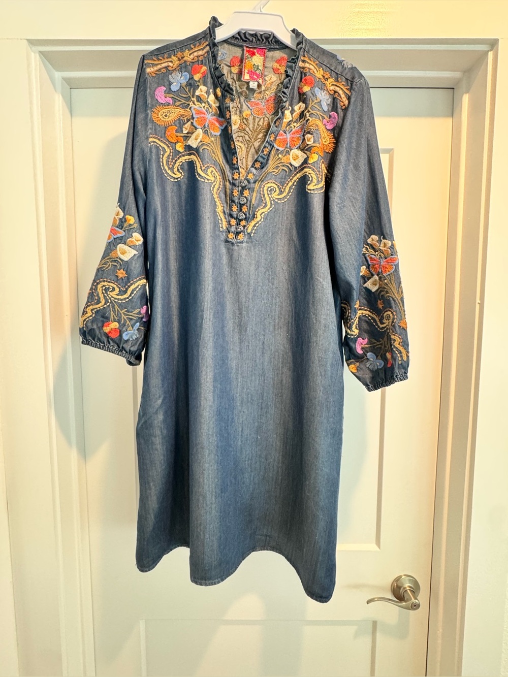 Johnny Was Durango Ruffle Field Dress - Picture 4 of 11